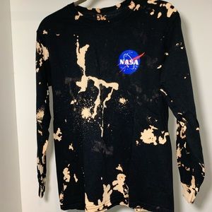 NASA custom made bleach tie die
